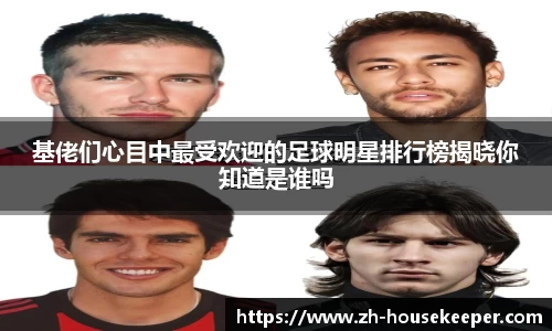 基佬们心目中最受欢迎的足球明星排行榜揭晓你知道是谁吗